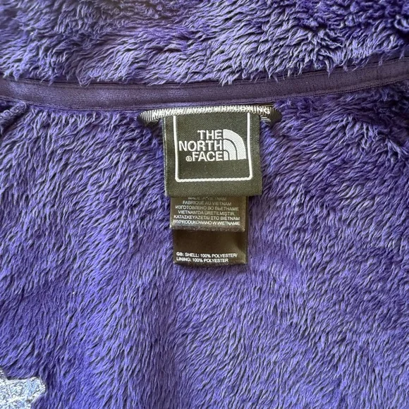 The North Face Purple Fleece Jacket - Picture 6 of 6